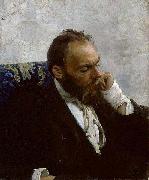 Ilya Repin Portrait of Professor Ivanov 1882 oil painting reproduction